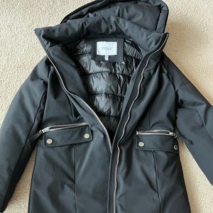 Very heavy coat for really cold weather